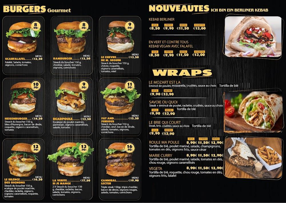 Chez Tonton - Menu Image 1