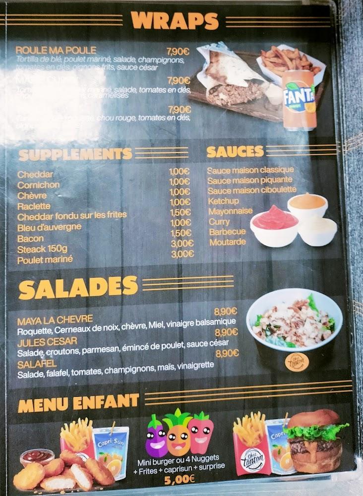 Chez Tonton - Menu Image 3